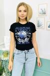 146955 Renkli Baskili Tshirt